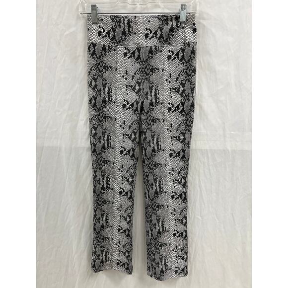 NWT David Lerner NY Flare Snake Pants size M - Picture 1 of 5